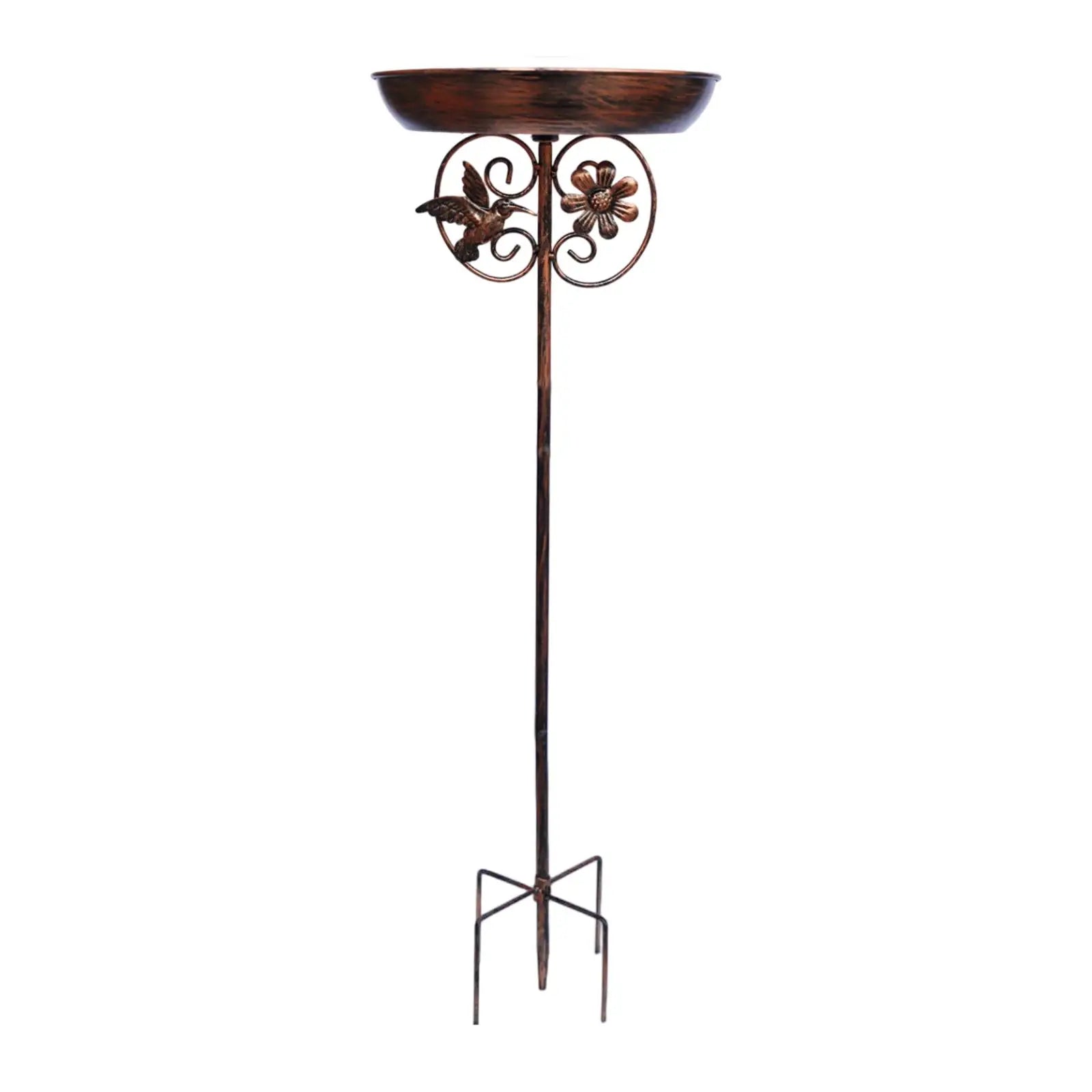 Vintage Standing Birdbath Bowl