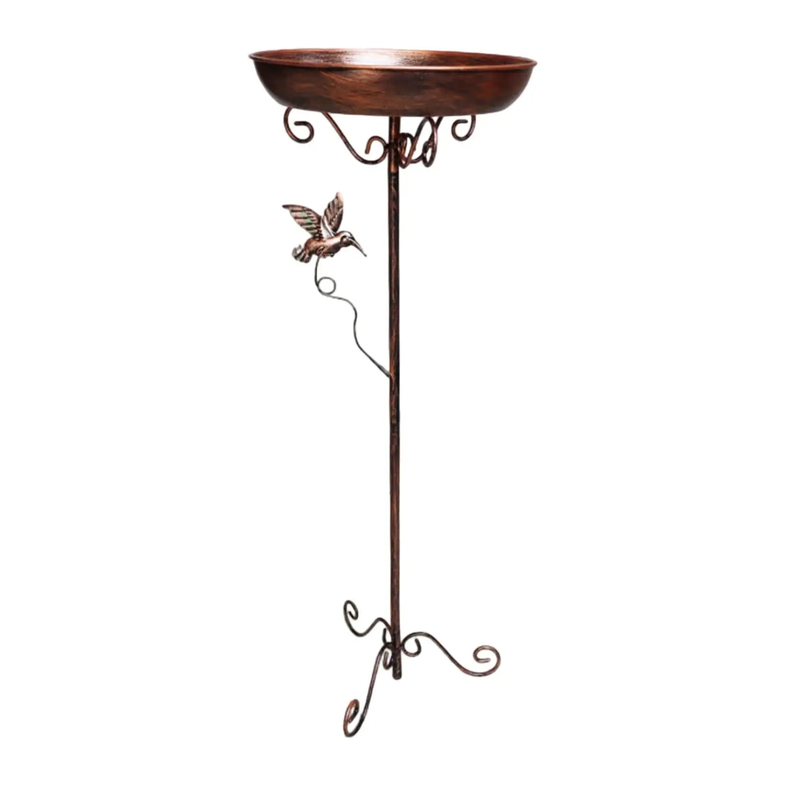 Vintage Standing Birdbath Bowl