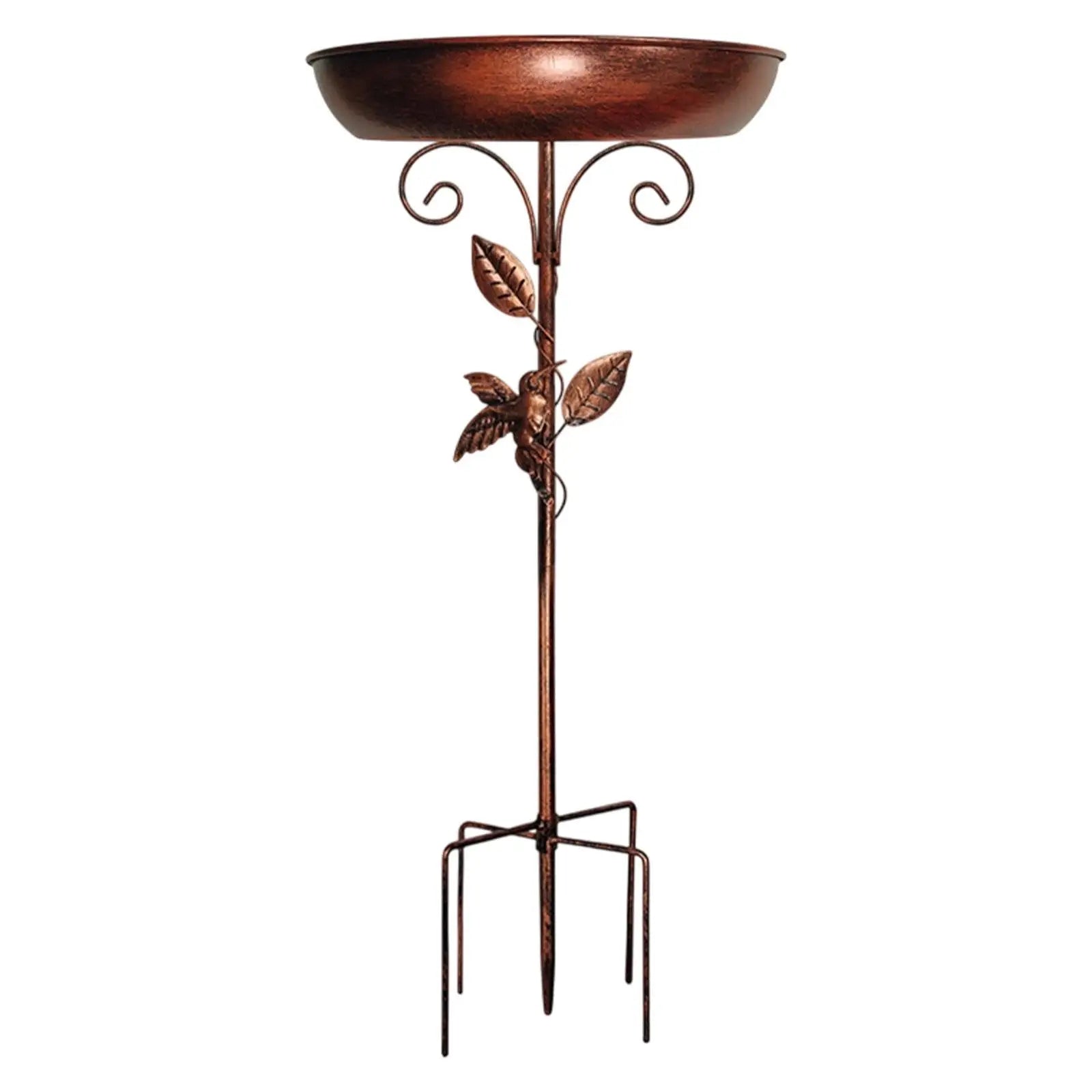 Vintage Standing Birdbath Bowl