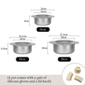 Stainless Steel Cookware Set  Suitable for Gas Stoves and Induction Cookers