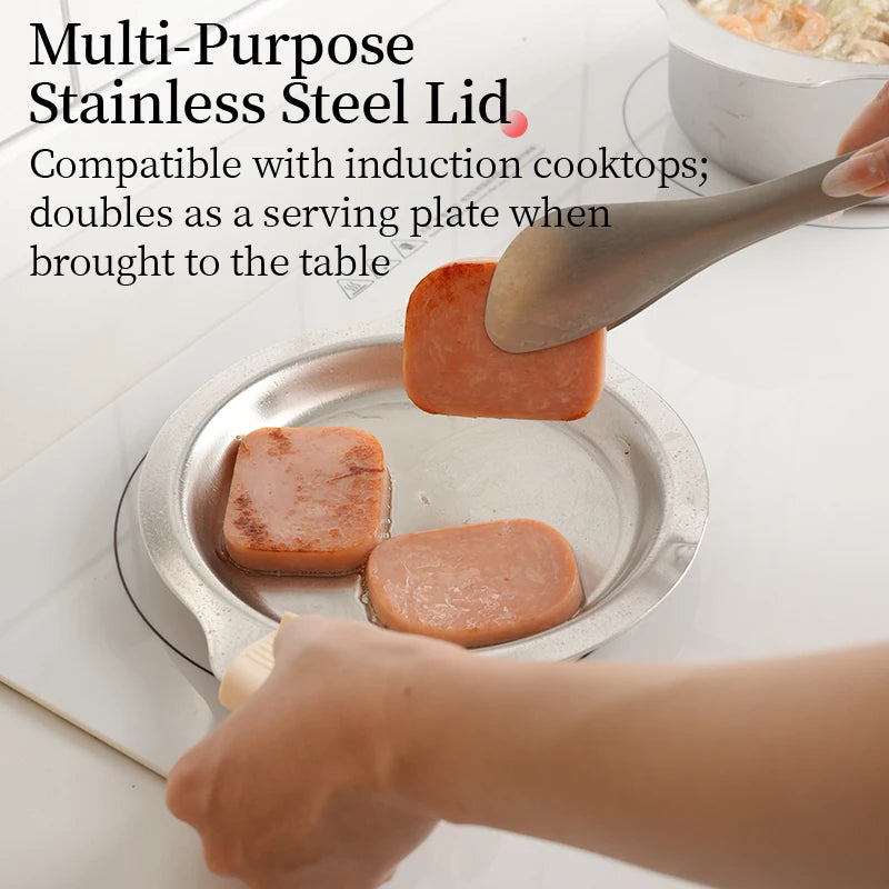 Stainless Steel Cookware Set  Suitable for Gas Stoves and Induction Cookers