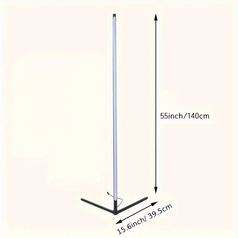 Corner Floor Lamp, 60-Inch Rgb Led