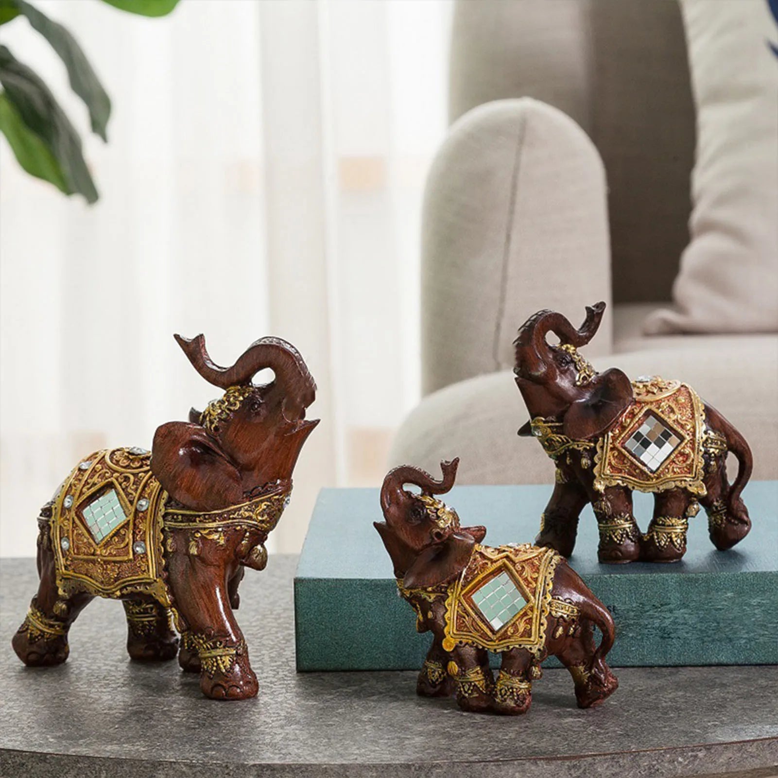 Cute Elephant Figurines