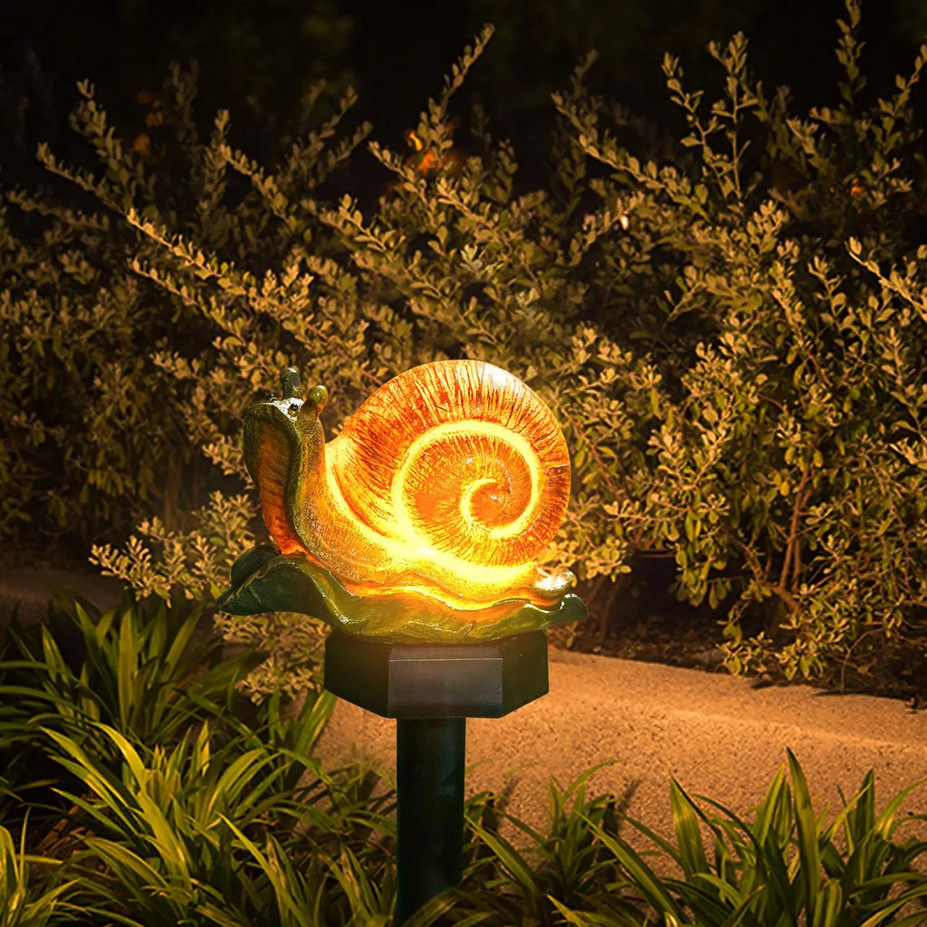 Cute Solar Powered Animal Statue LED Light