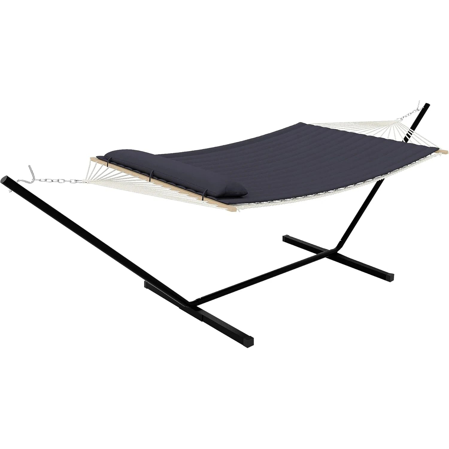 2 Person Heavy Duty Double Hammock with Stand
