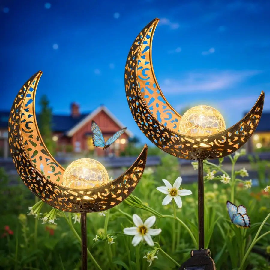 Moon Garden Solar Lights