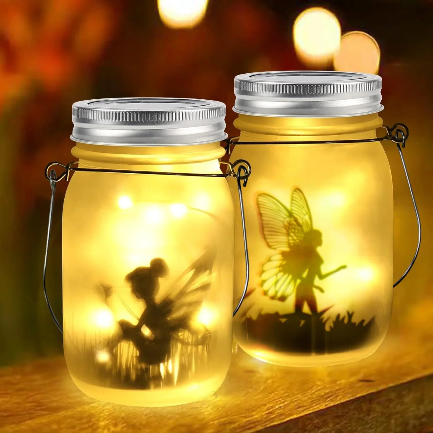 Solar Mason Jar Light Fairy Lights