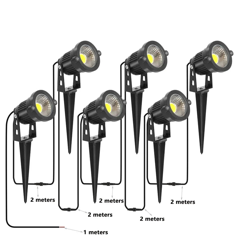 2 Meter removable LED Garden Lights