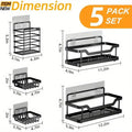 3/5 Pack Shower Organizer