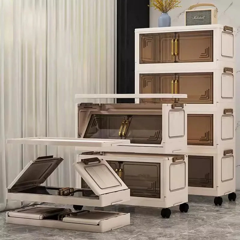45/55/65cm Length Multifunction Folding Storage Cabinet