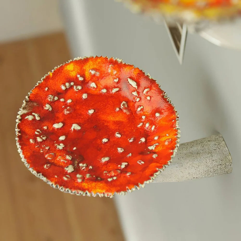 Amanita Shaped Floating Shelf