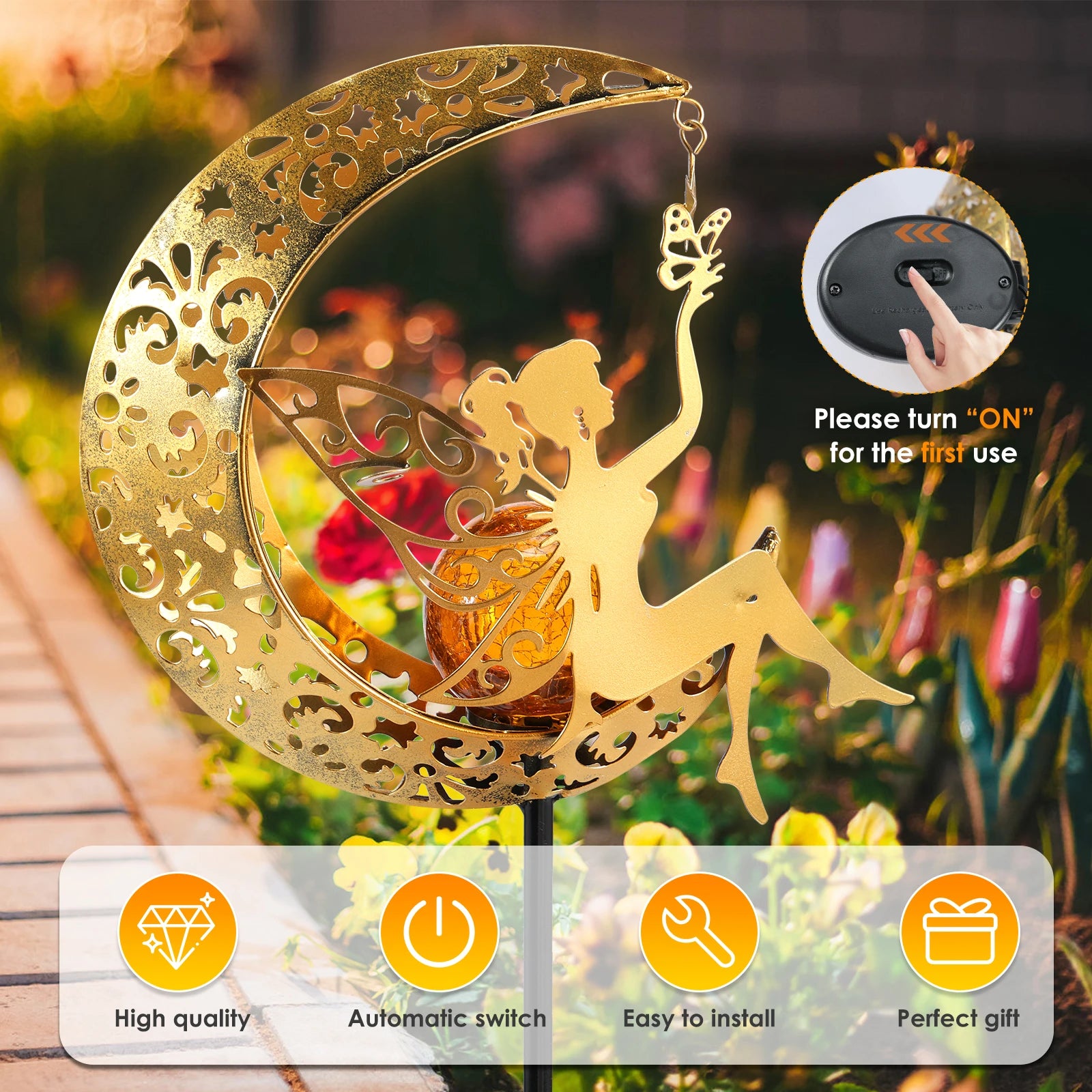 Solar Moon Fairy Lamp