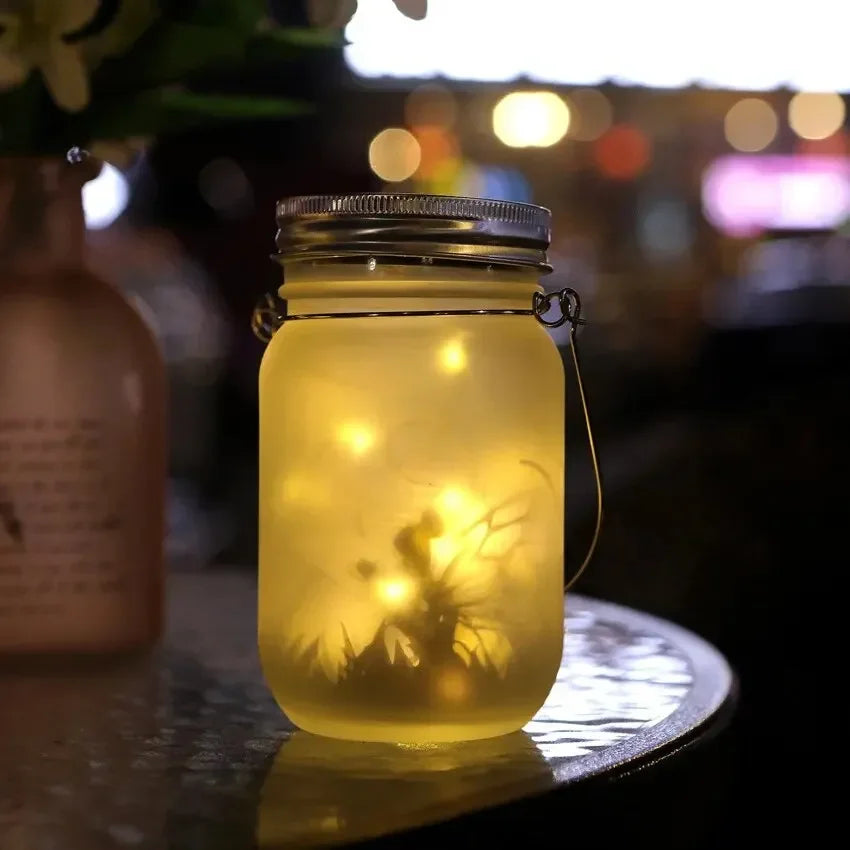 Solar Mason Jar Light Fairy Lights