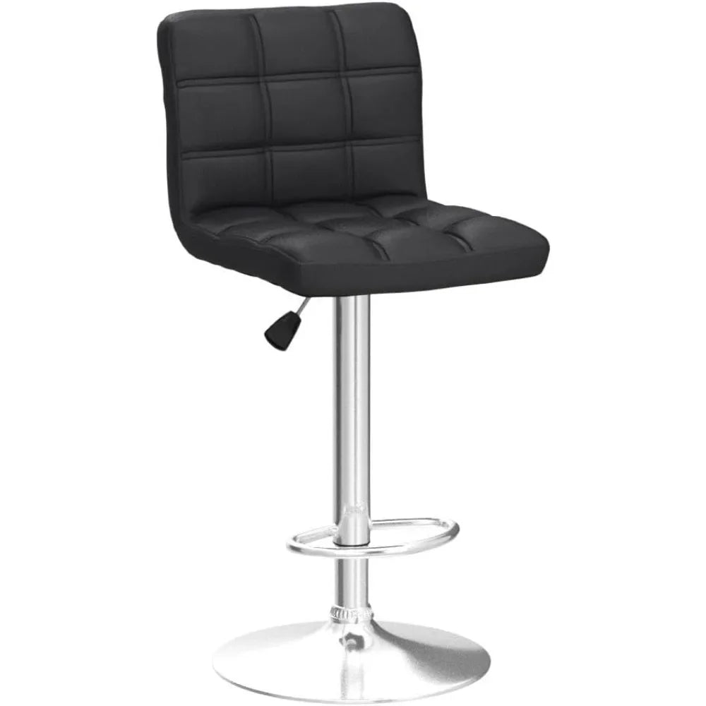 Set of 4 Adjustable Swivel Barstools
