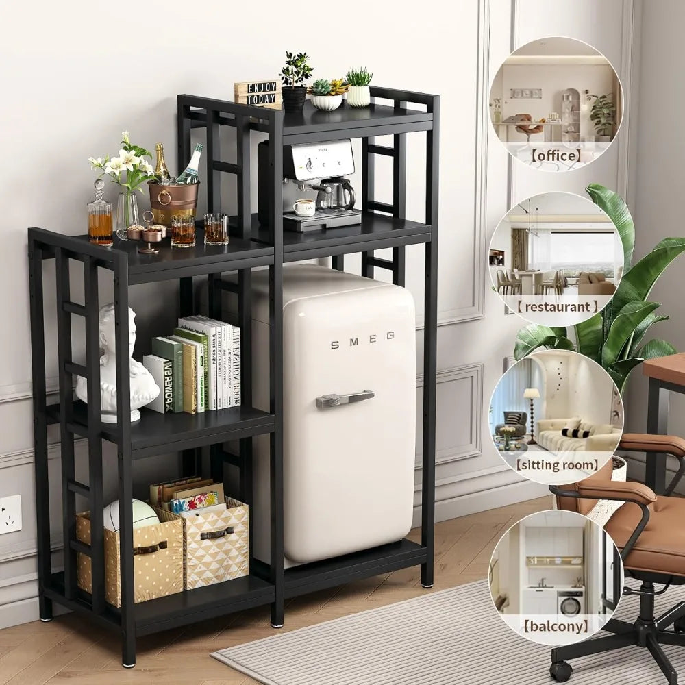 6-Tier Kitchen Bakers Rack, Utility Storage Shelf