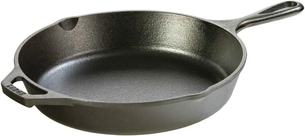 5-Piece Cast Iron Cookware Set, Pre-Seasoned for Even Heating & Versatile Cooking