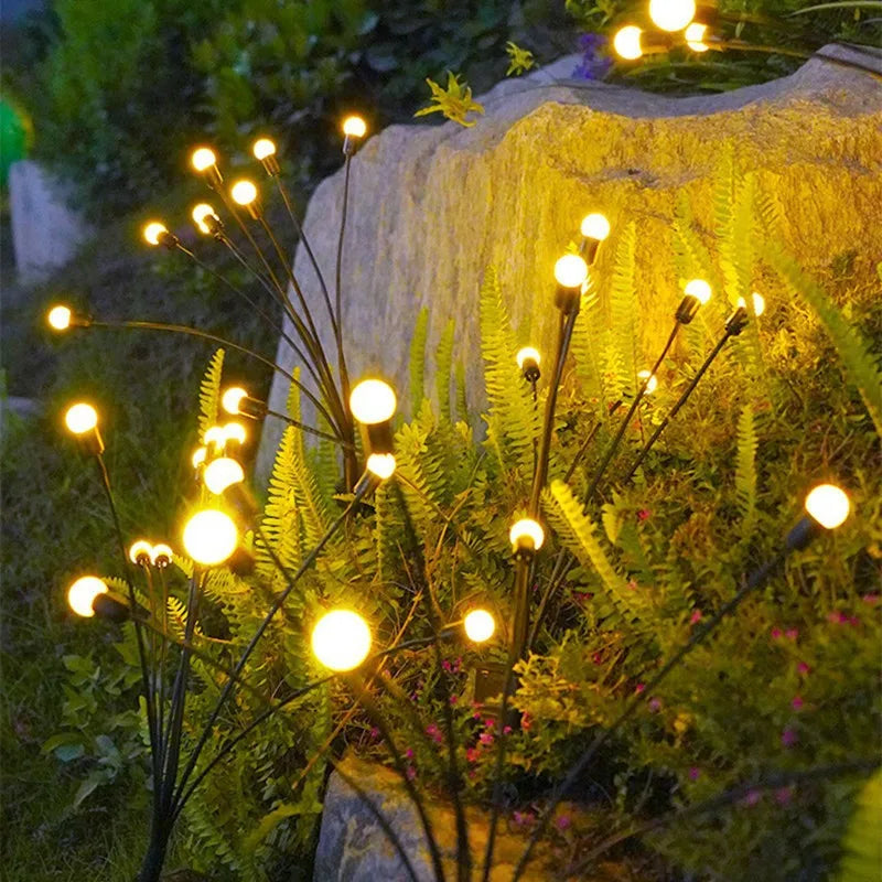 Solar Powered Firefly Lights