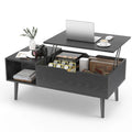 Lift Top Coffee Tables Adjustable Storage Shelf Easy Lift Or Lower