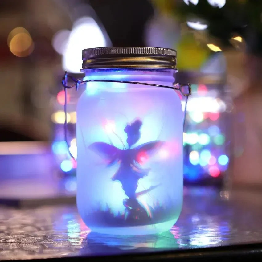 Solar Mason Jar Light Fairy Lights