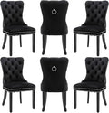 Velvet Dining Chairs Set of 6