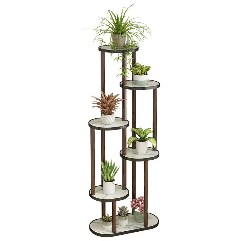 Plant Stand Stand, Wooded Storage Shelf 4/5/6 Tier Flower Shelf