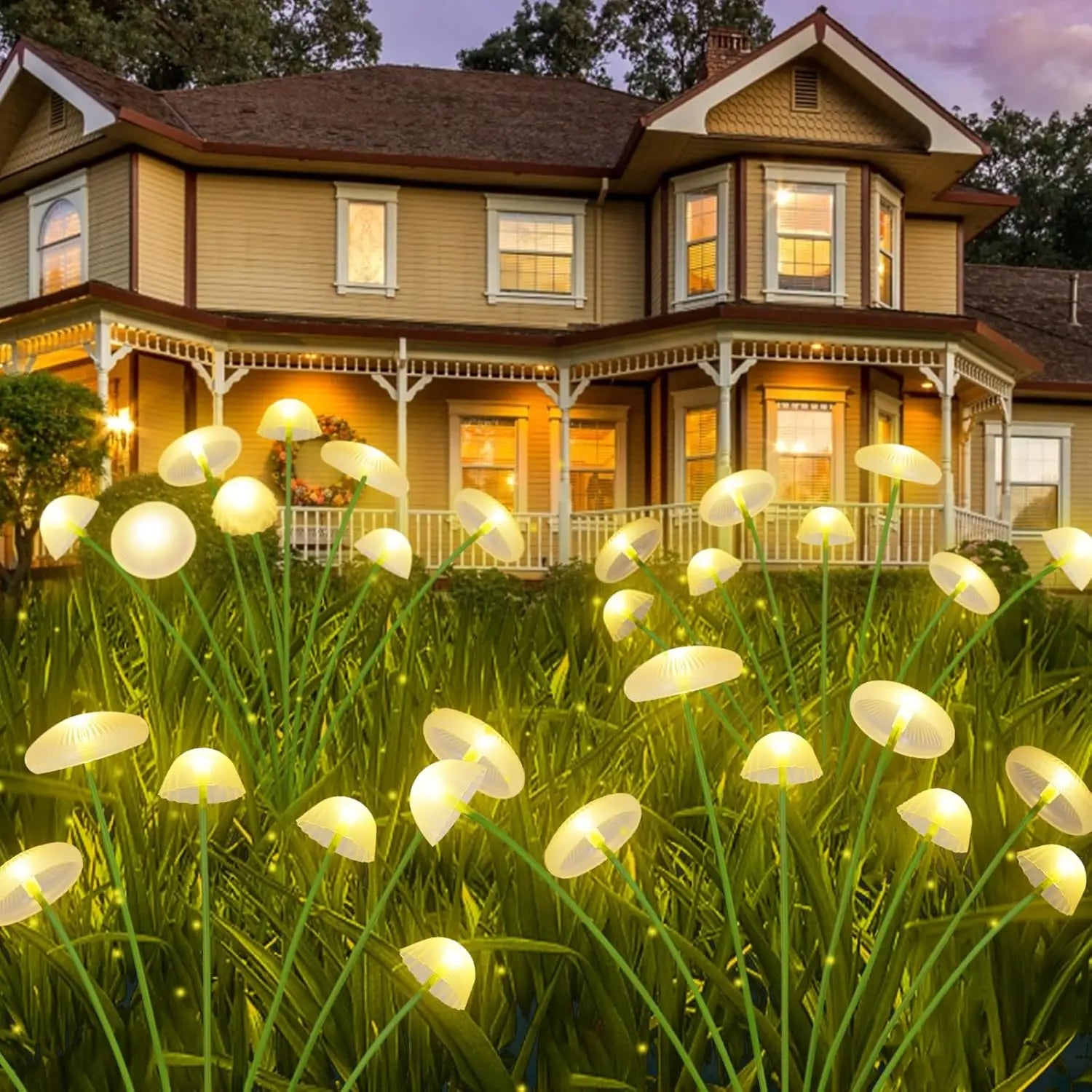 Solar Mushroom Lights