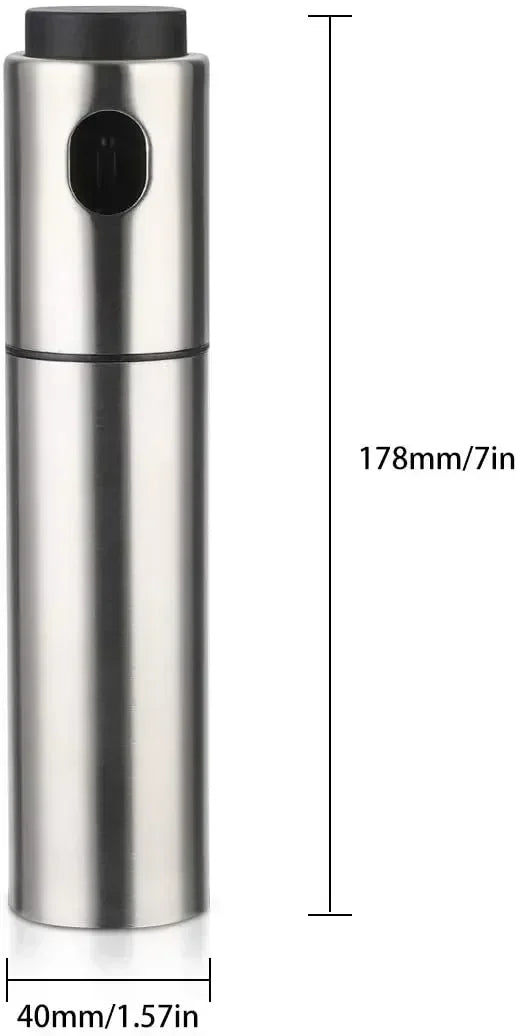 100ML 304 Stainless Steel BBQ Olive Oil Spray Diffusert