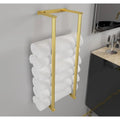 Bathroom Towel Rack for Rolled Towels Wall Mounted