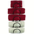 6-Piece Wrought Iron Towel Rack Wall-Mounted With Hooks