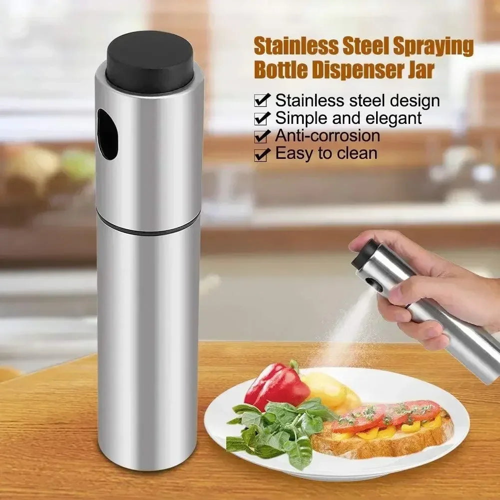 100ML 304 Stainless Steel BBQ Olive Oil Spray Diffusert