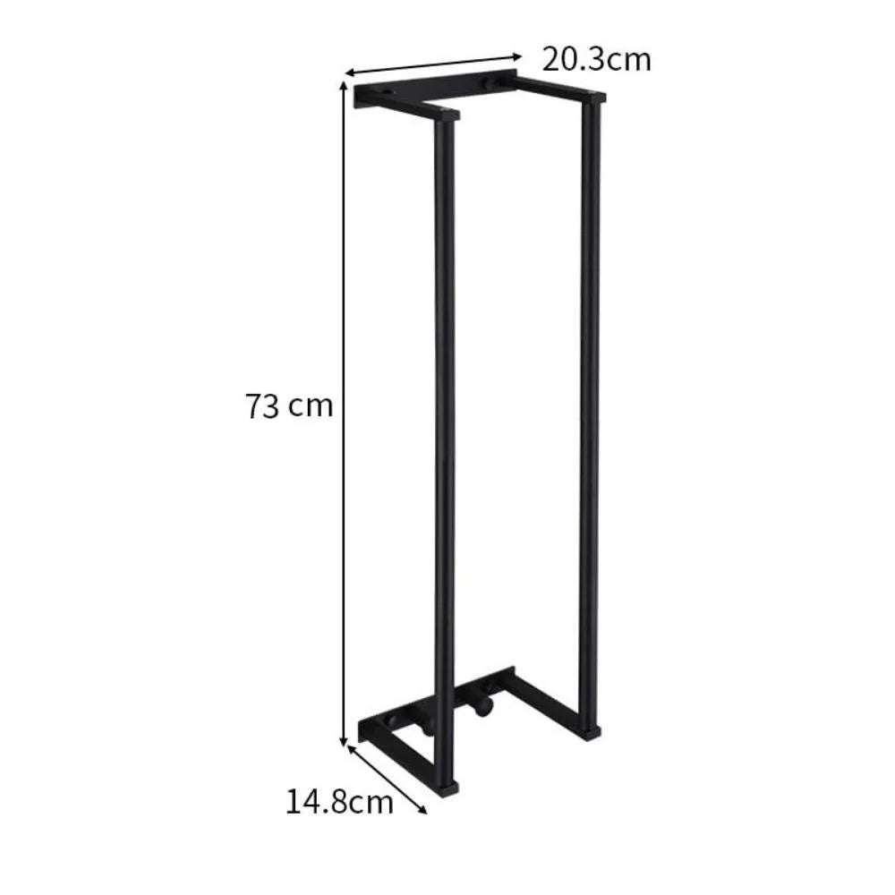 Bathroom Towel Rack for Rolled Towels Wall Mounted