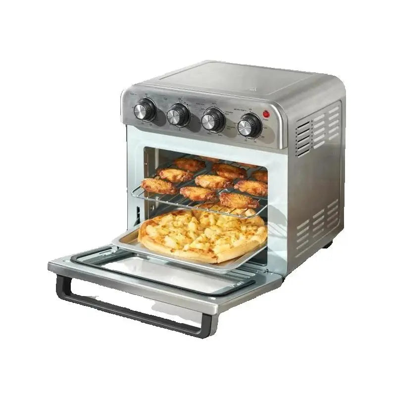 18L 1700W Air Fryer Toaster Oven Stainless Steel Toaster Ovens Countertop Combo with Grill