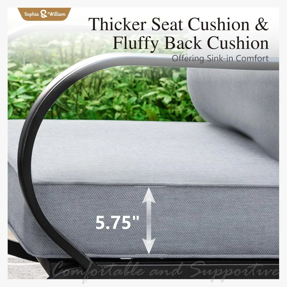 7 Pcs Patio Furniture Set for Outdoor