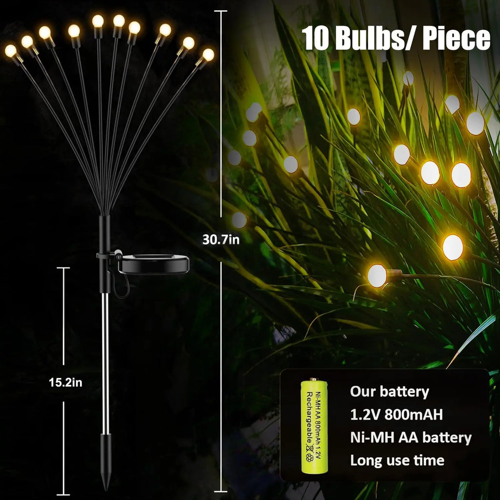 Solar Powered Firefly Lights