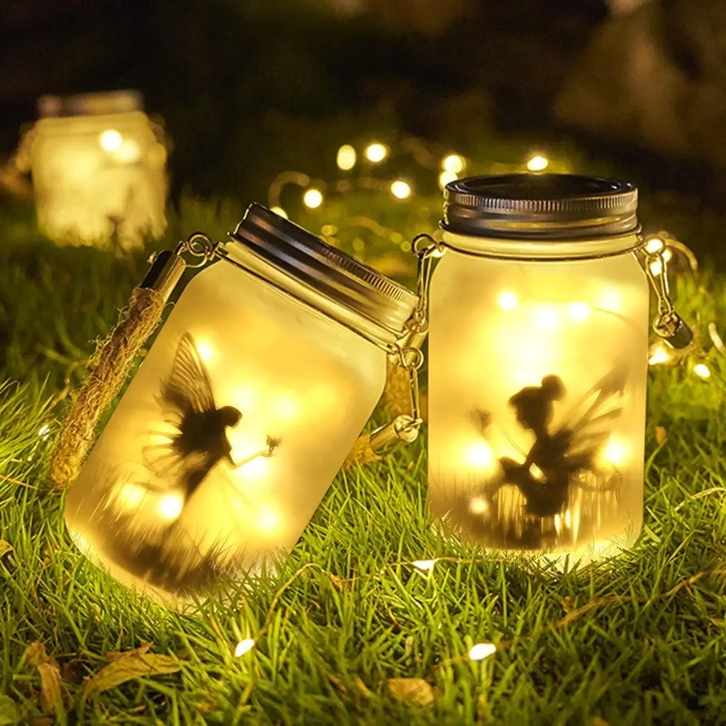 Solar Mason Jar Light Fairy Lights