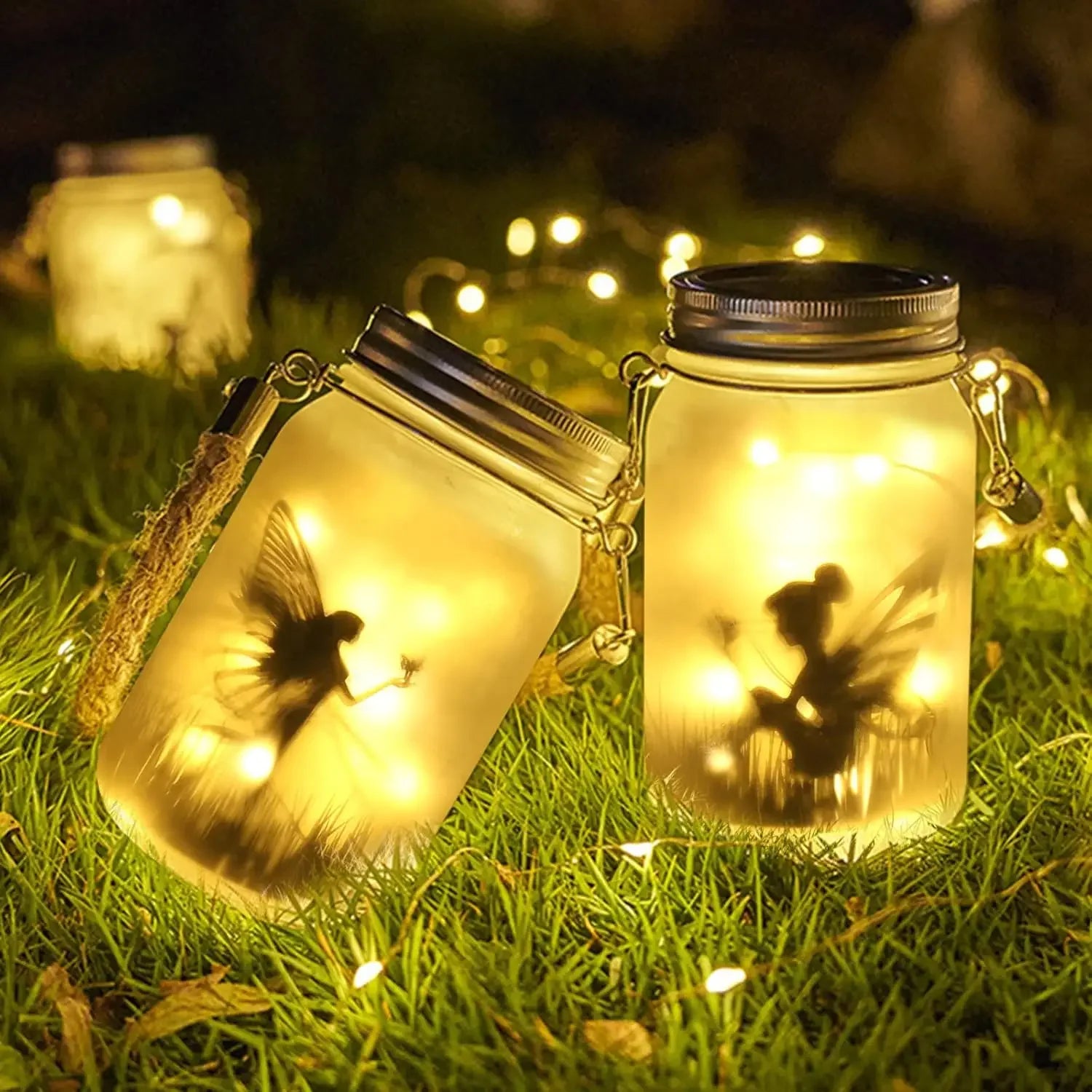Solar Mason Jar Light Fairy Lights