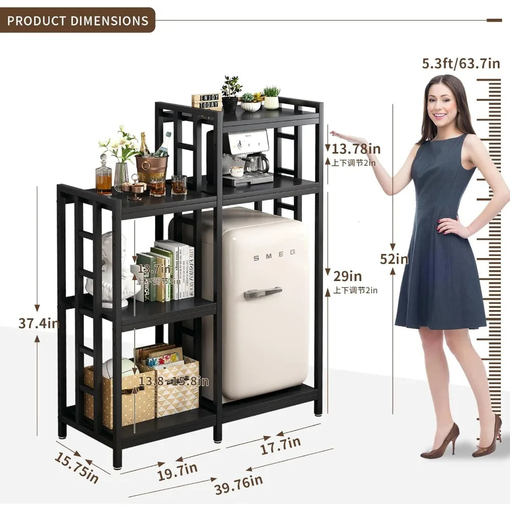 6-Tier Kitchen Bakers Rack, Utility Storage Shelf