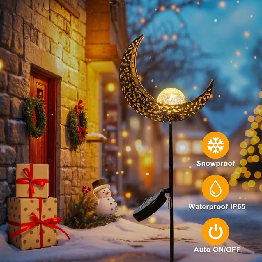 Moon Garden Solar Lights