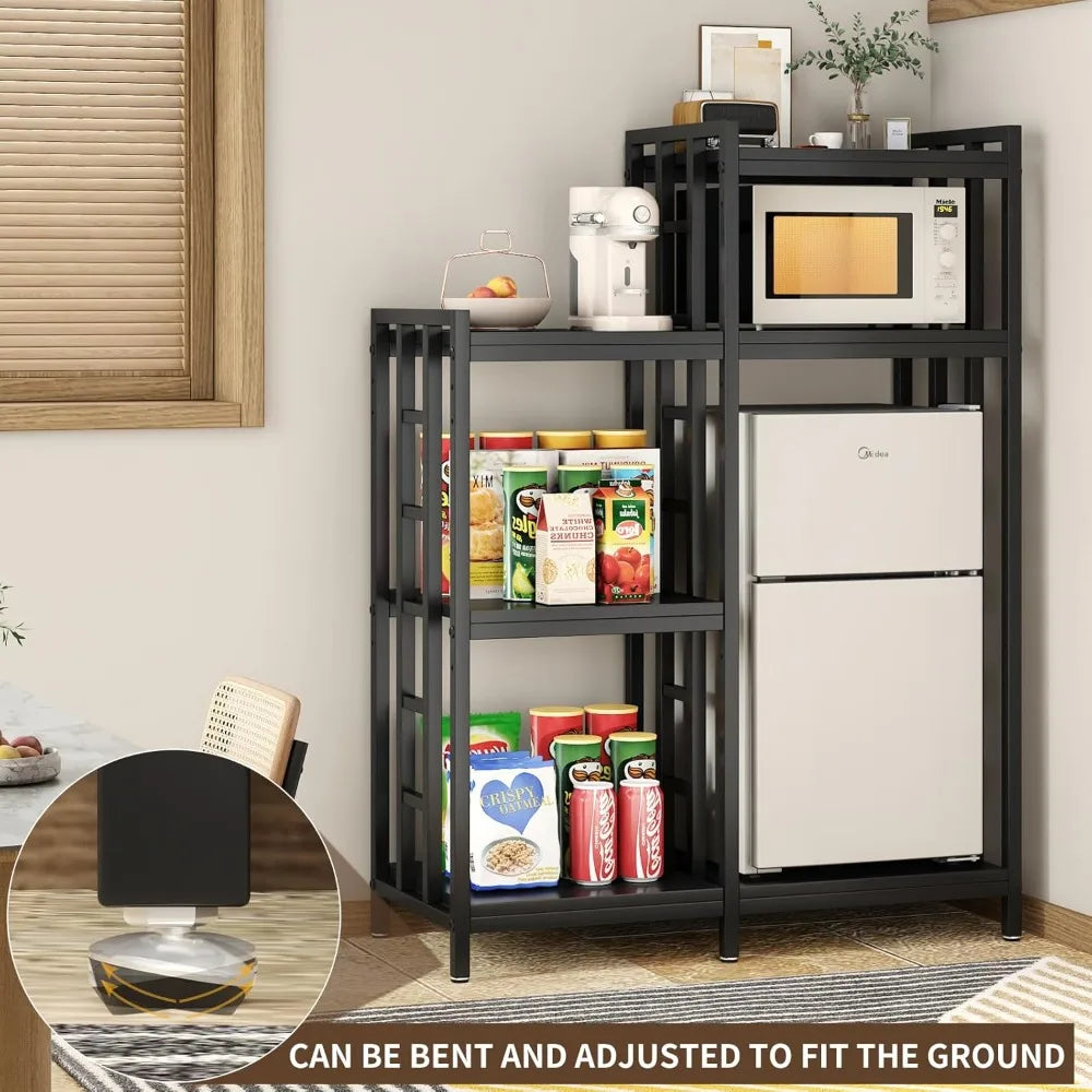 6-Tier Kitchen Bakers Rack, Utility Storage Shelf