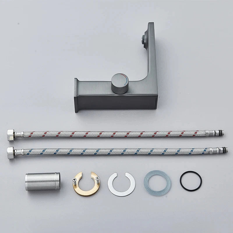 Digital Display Bathroom Basin Faucet Intelligent LED