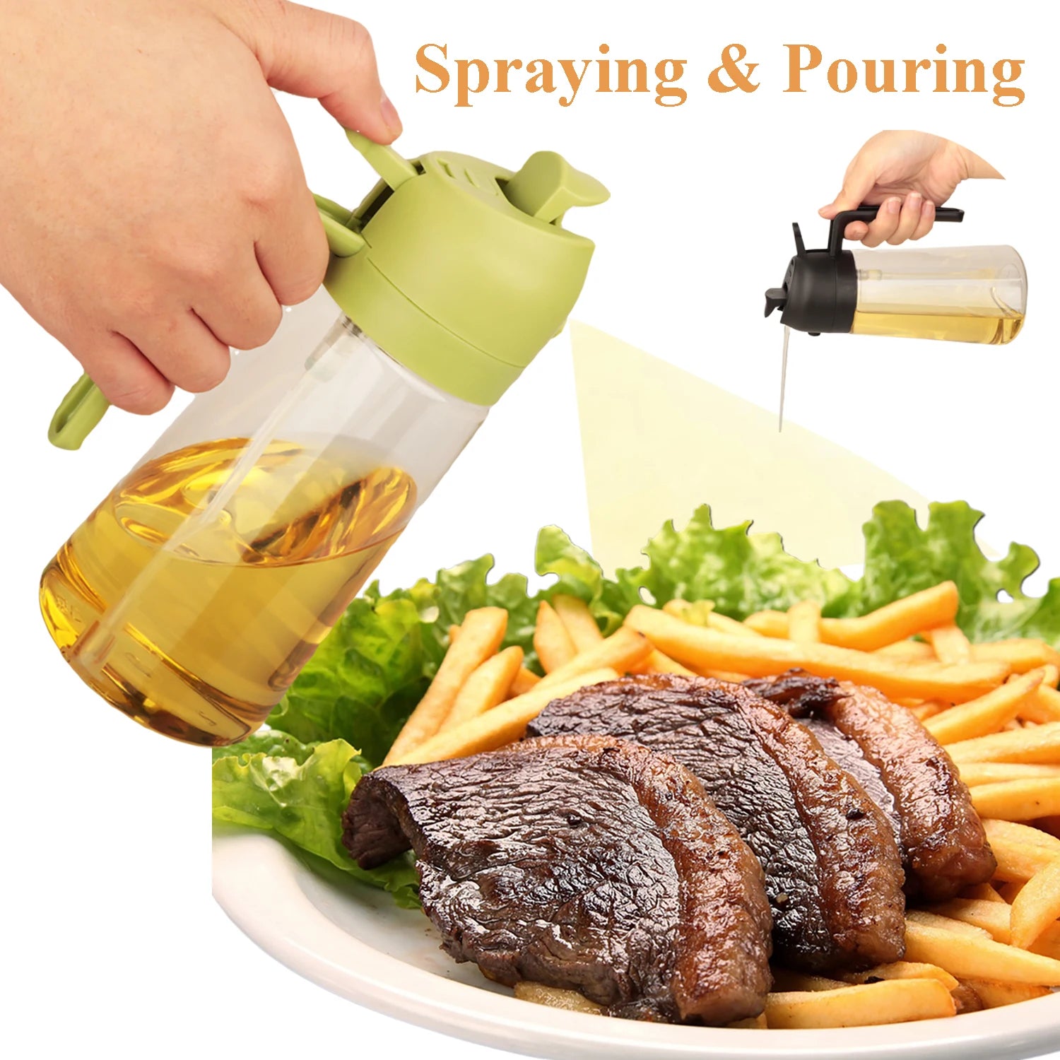 16oz Oil Dispenser Bottle for Kitchen