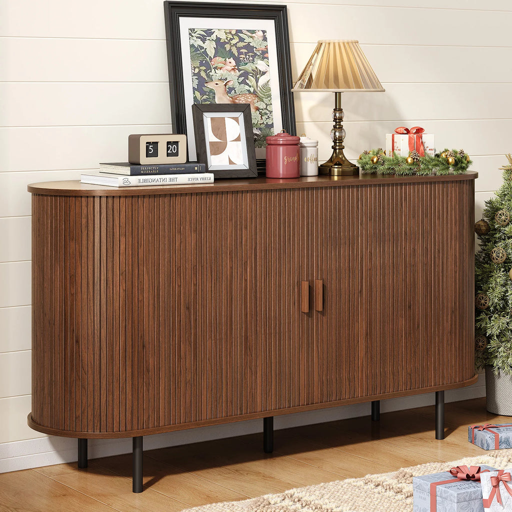 Sideboard Buffet Cabinet with Sliding Door
