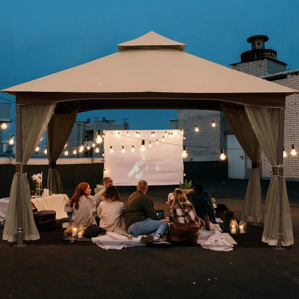 10' x 13' Outdoor Canopy with Mosquito Netting