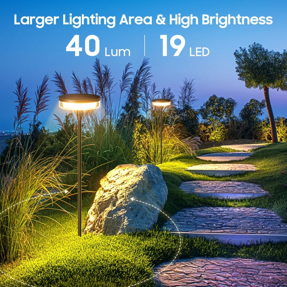 Solar Powered Pathway Lights