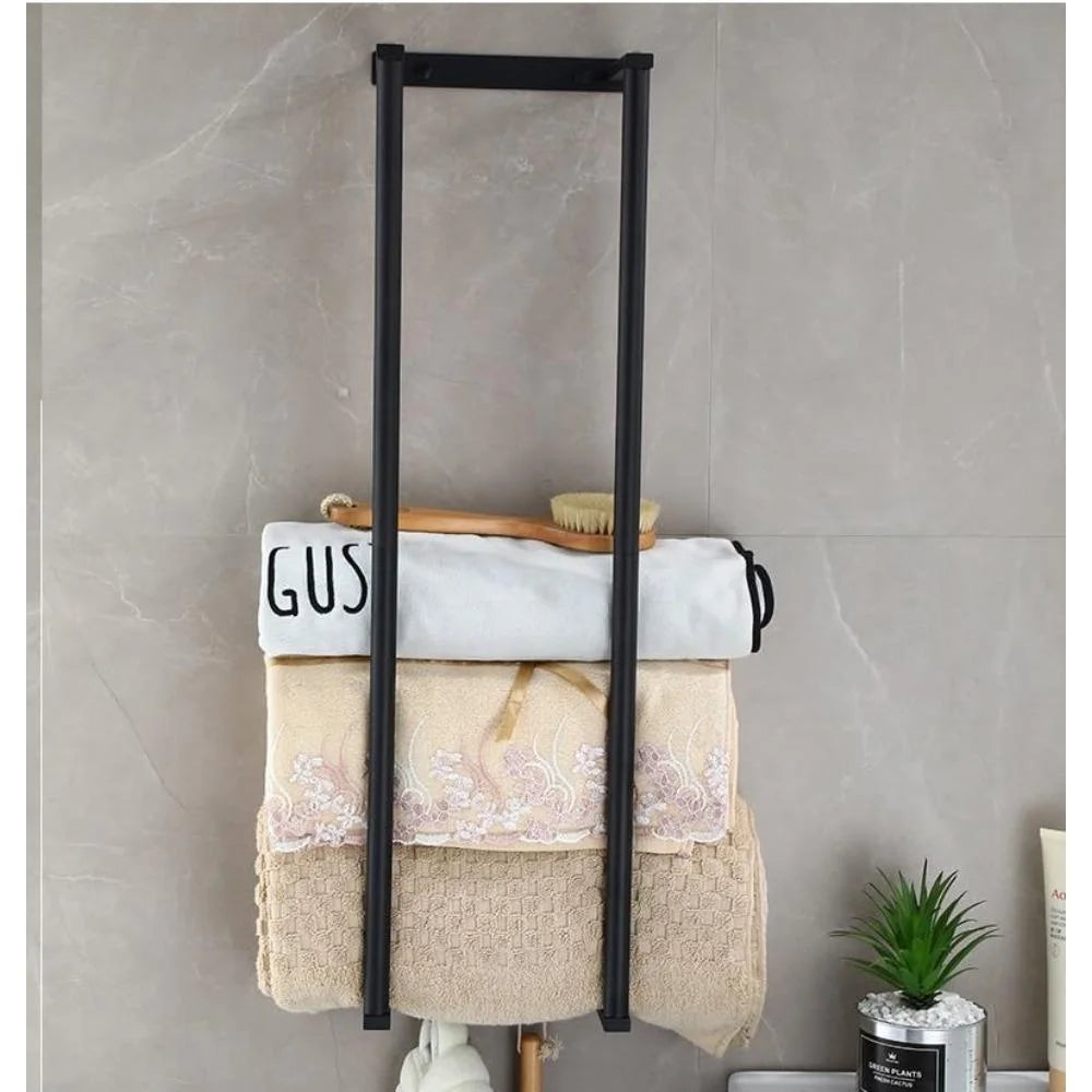 Bathroom Towel Rack for Rolled Towels Wall Mounted