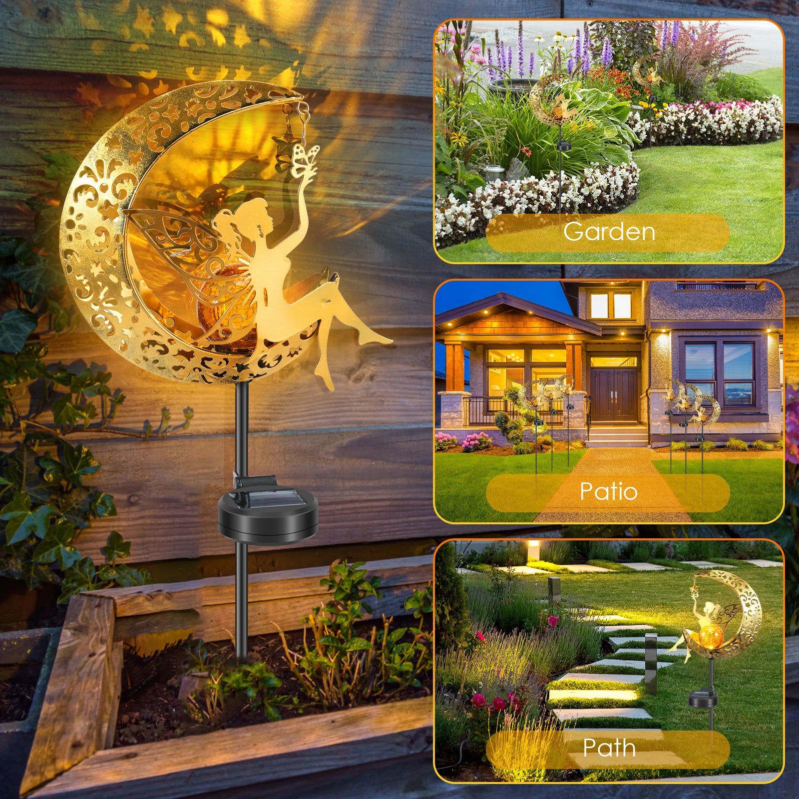 Solar Moon Fairy Lamp