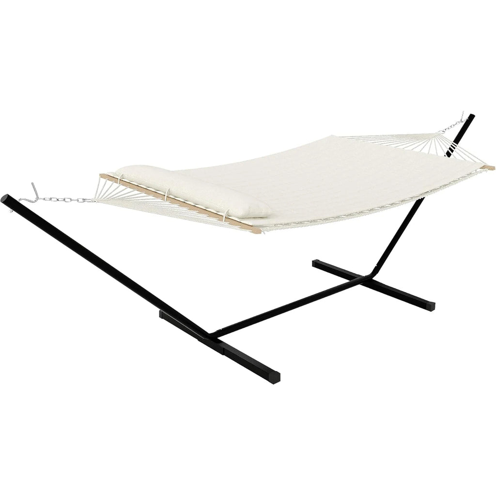 2 Person Heavy Duty Double Hammock with Stand