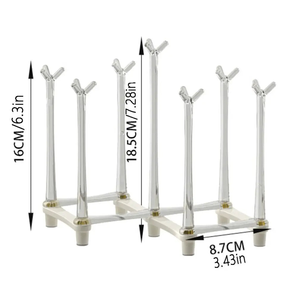 Retractable Cup Drying Rack