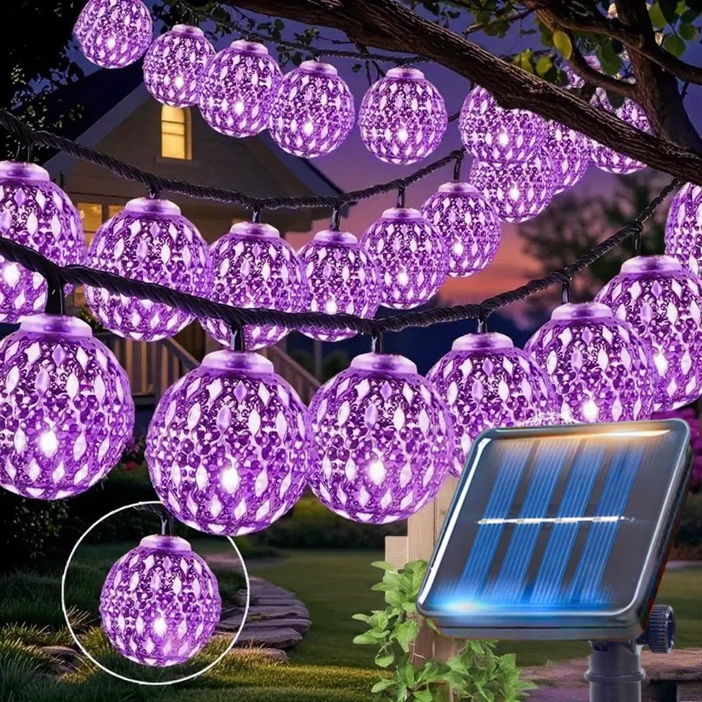 Moroccan Ball String Light-50/30/20 LED Fairy Light