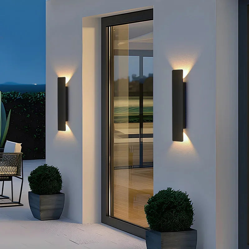 Modern Led Waterproof Outdoor Up Down Wall Lamp IP65 Aluminum 18w LED Wall Light Indoor Decorated Wall Sconce